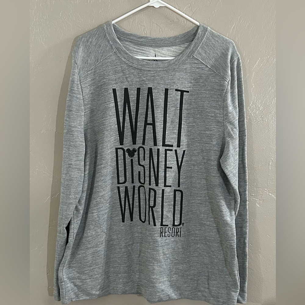 Disney Gray 'Walt Disney World Resort' Pullover Sweatshirt